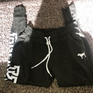 army green PINK joggers